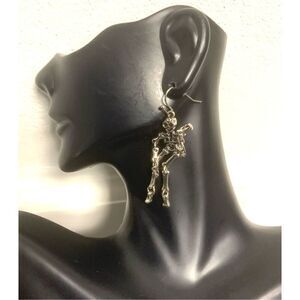 Dancing Skeleton Earrings 